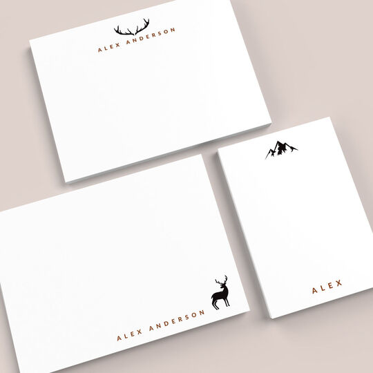Deer Mountain Flat Note Card Collection